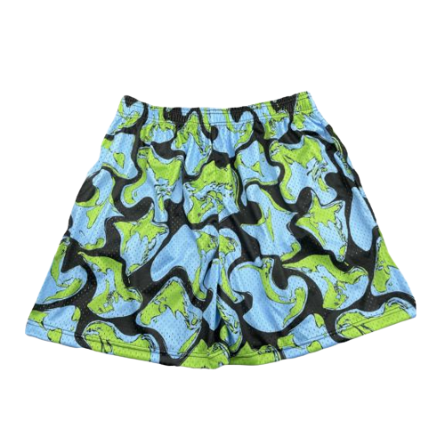 Snarp Camo Mesh Shorts