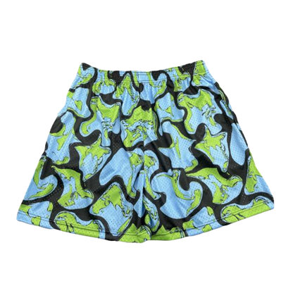 Snarp Camo Mesh Shorts