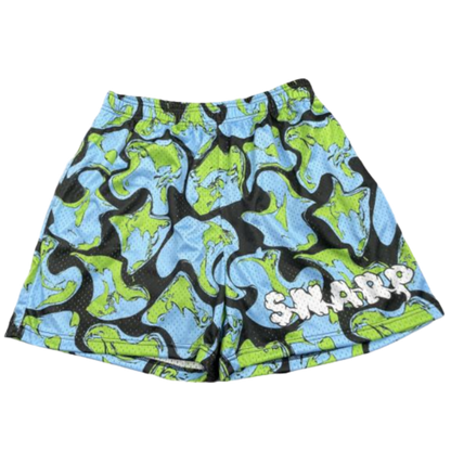 Snarp Camo Mesh Shorts